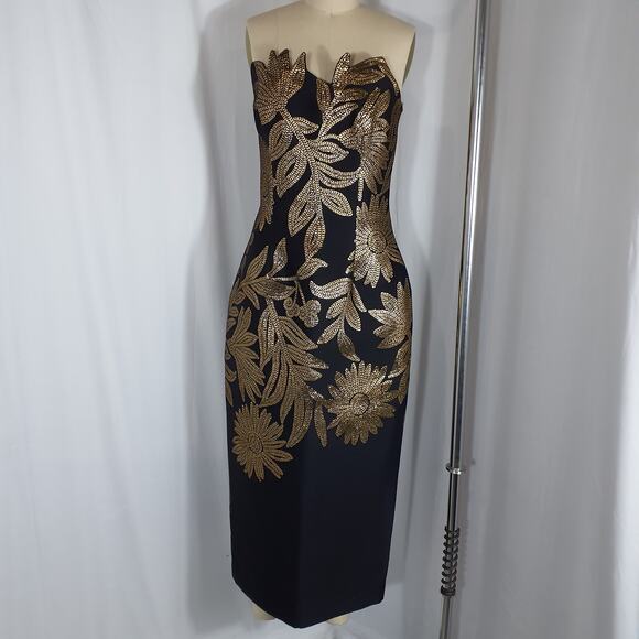 Lela Rose Column Dress Size 8 - Picture 2 of 5